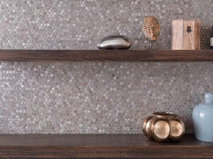 Gravity Aluminium Hexagon Metal Mosaic