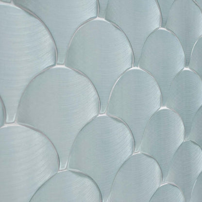Gravity Aluminium Shell Aquamarine Mosaic