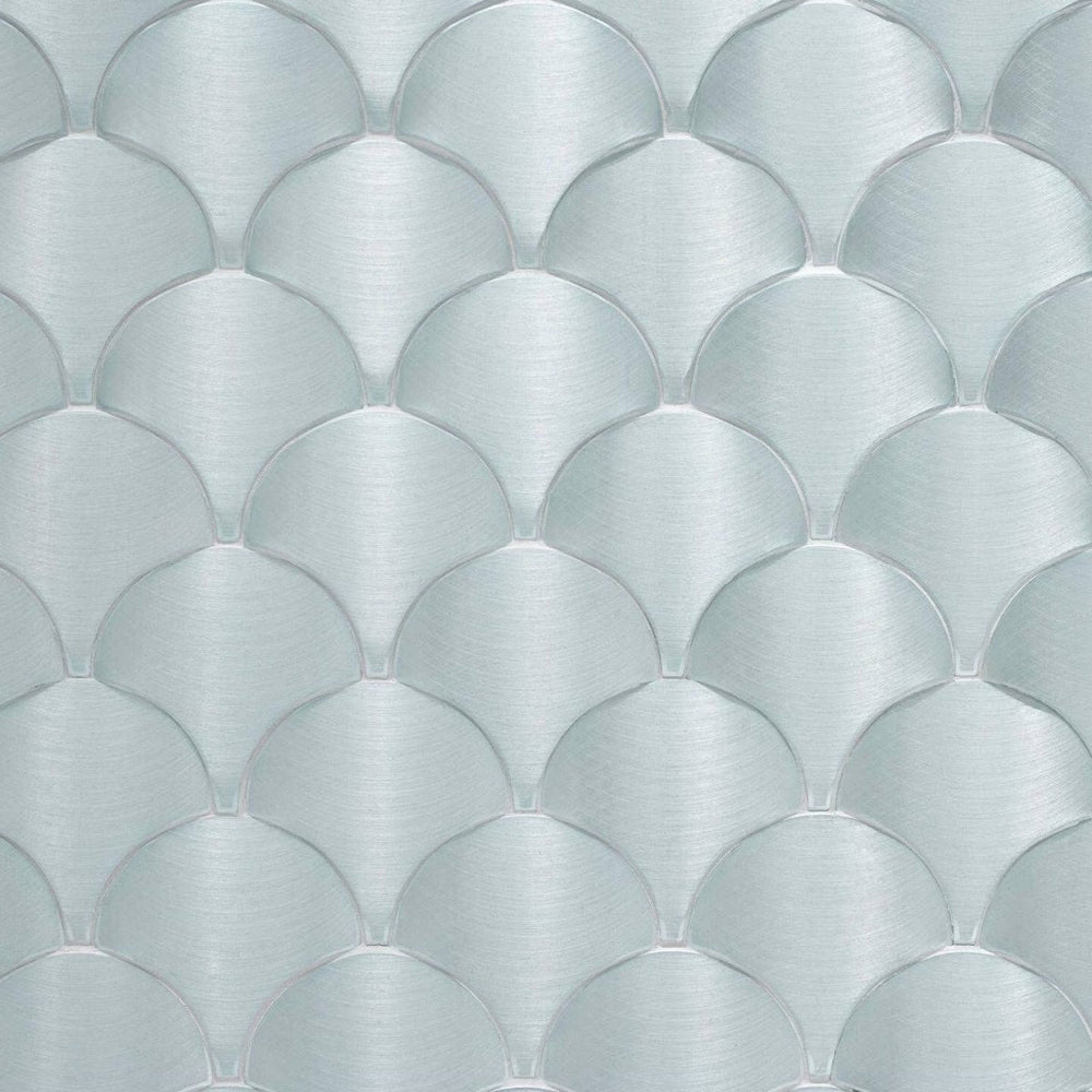Gravity Aluminium Shell Aquamarine Mosaic