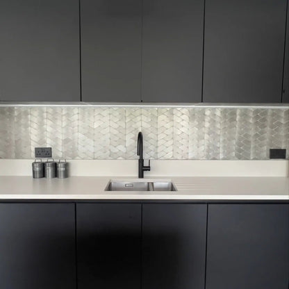 Gravity Aluminium Trace Metal Mosaic