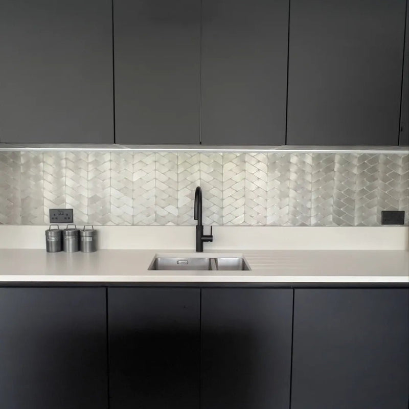 Gravity Aluminium Trace Metal Mosaic