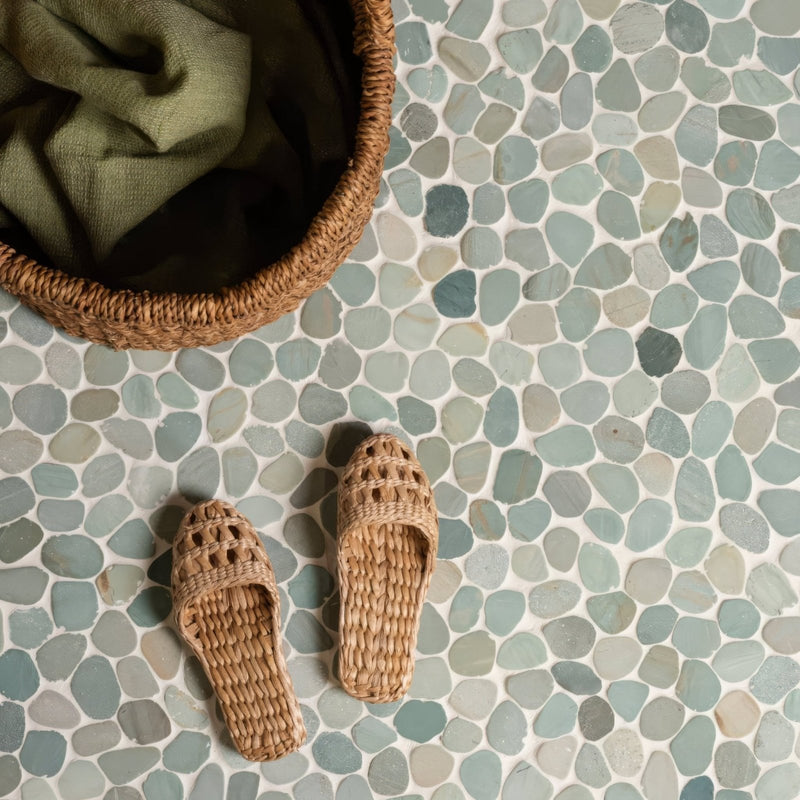 Green Balihai Pebble Mosaics