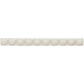 Hadleigh empire sleek white led light bar with evenly spaced spherical bulbs for modern lighting solutions