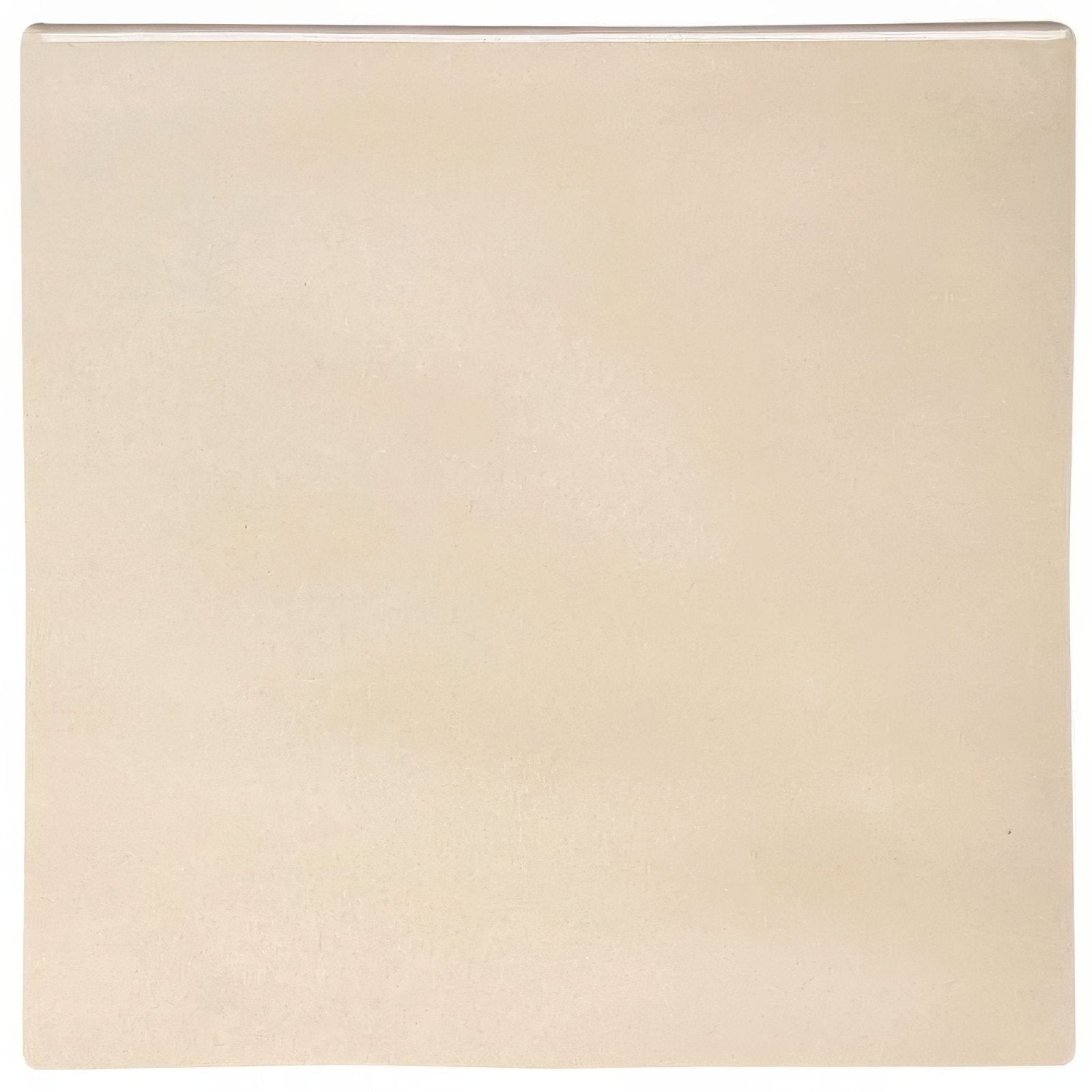 Cream-colored square ceramic hadleigh field tile with smooth glossy finish ideal for walls and floors