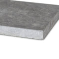 Gray stone tile hampton bays 15 x 7.3cm honed with textured slightly rough surface and natural tone variations