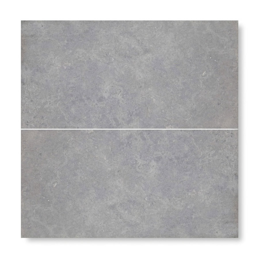 Hampton Bays 60 x 30cm honed gray ceramic tile with subtle tone variations and a matte textured finish