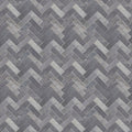 Hampton bays herringbone mosaic gray stone tile with subtle veining matte finish and herringbone pattern