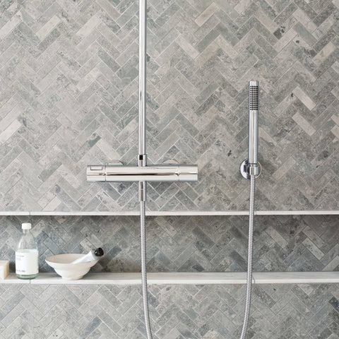Grey  tiles