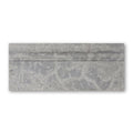 Hampton Bays skirting gray concrete tile with textured stone-like surface and subtle veining for wall finishing
