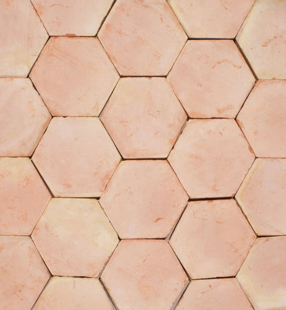 Handmade Classic Terracotta Hexagonal Tile