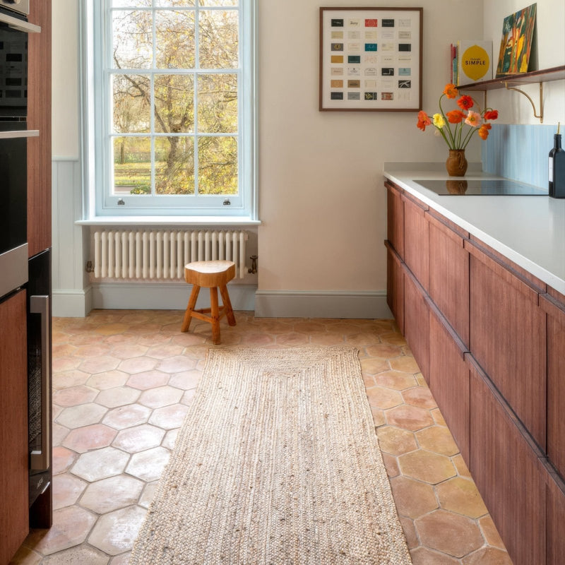 Handmade Classic Terracotta Hexagonal Tile