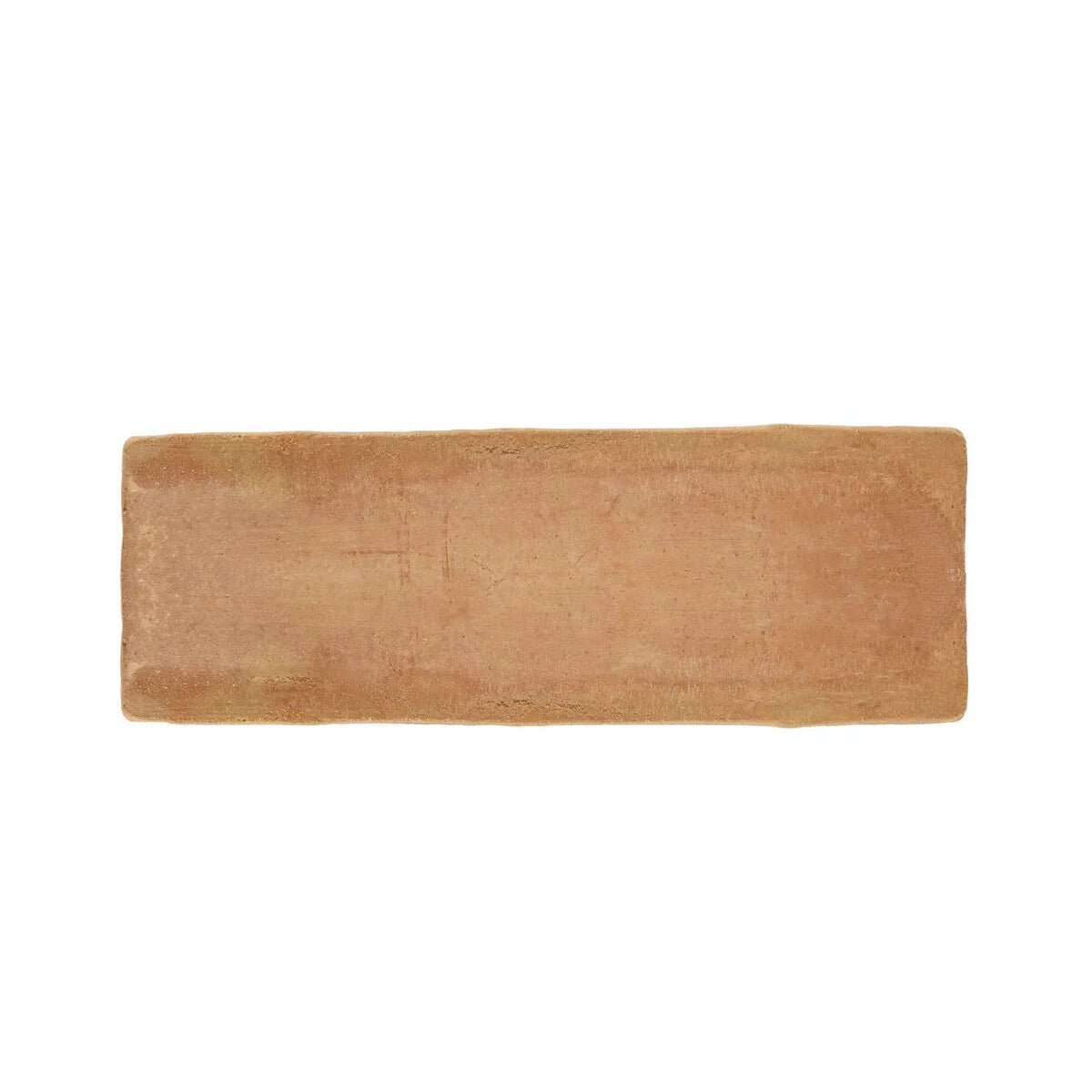 Handmade Classic Terracotta Rectangle Tile 10x30cm