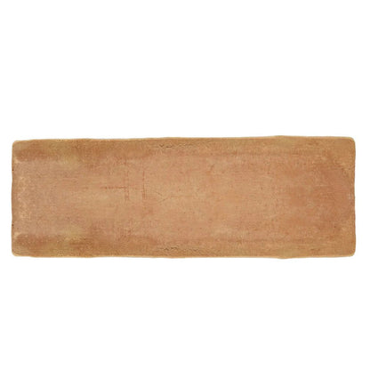 Handmade Classic Terracotta Rectangle Tile 10x30cm