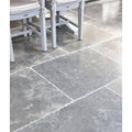 Hazlebury Limestone Seasoned Finish in a bathroom setting