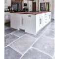 Hazlebury Limestone Seasoned Finish in a kitchen setting