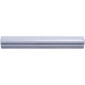 Heather ogee moulding glossy white plastic trim piece with smooth slightly curved profile for decorative finishing