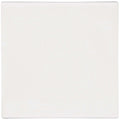 A sleek square white ceramic helmingham crackle field tile with a smooth glossy finish for wall and floor use