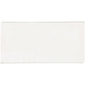 Helmingham half tile sleek glossy white rectangular ceramic tile with smooth edges and uniform surface for walls