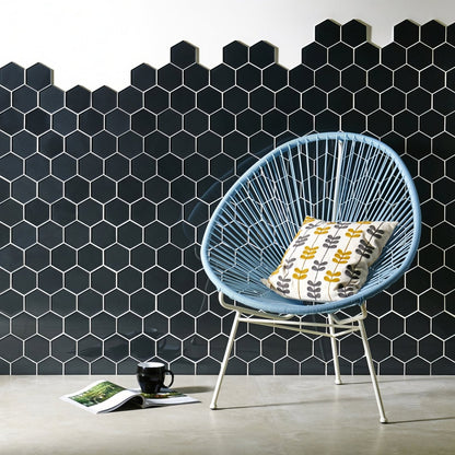 Hera Metallic Hexagon Mosaics