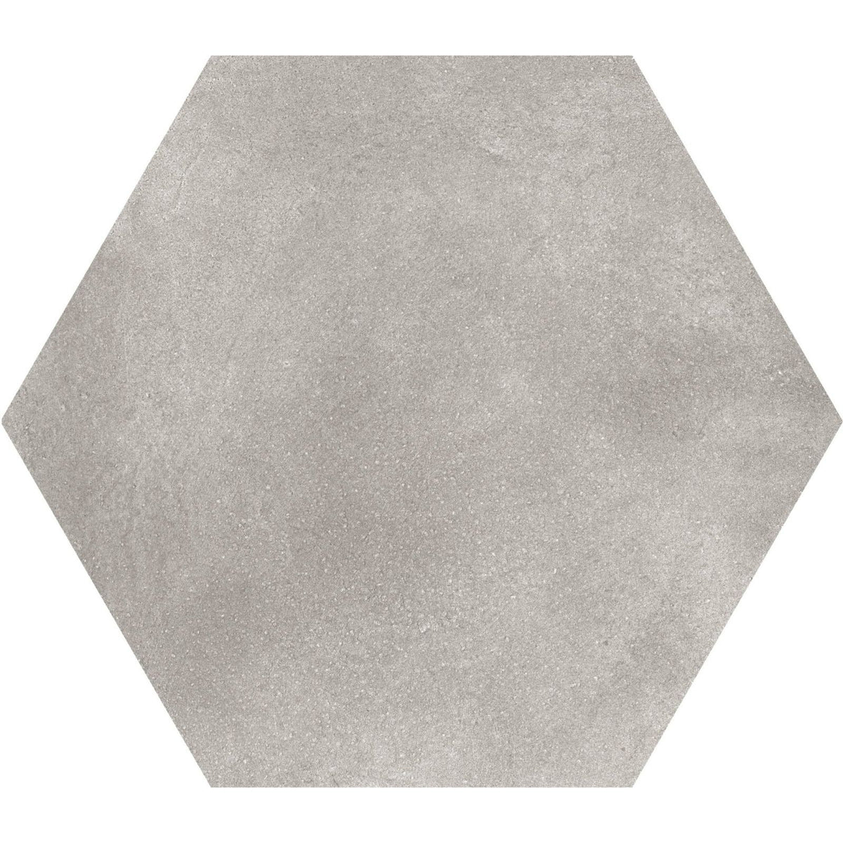 
Hexagon grey plain tile featuring hexagonal gray concrete-effect design perfect for modern flooring and walls
