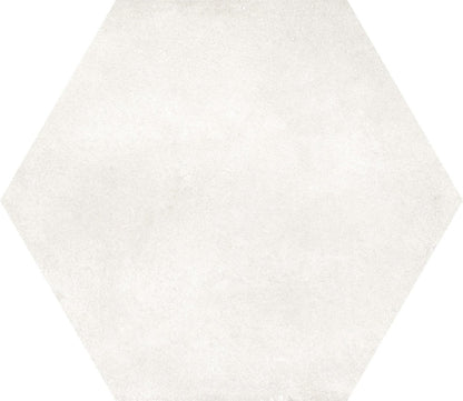 Hexagon White Plain