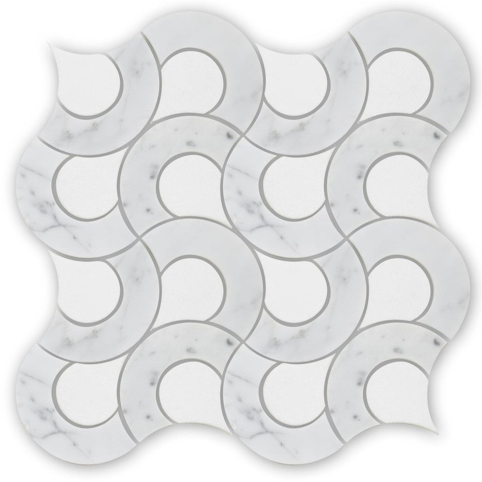 High Society Marble Guggenheim Wall & Floor Tile – detail view 7
