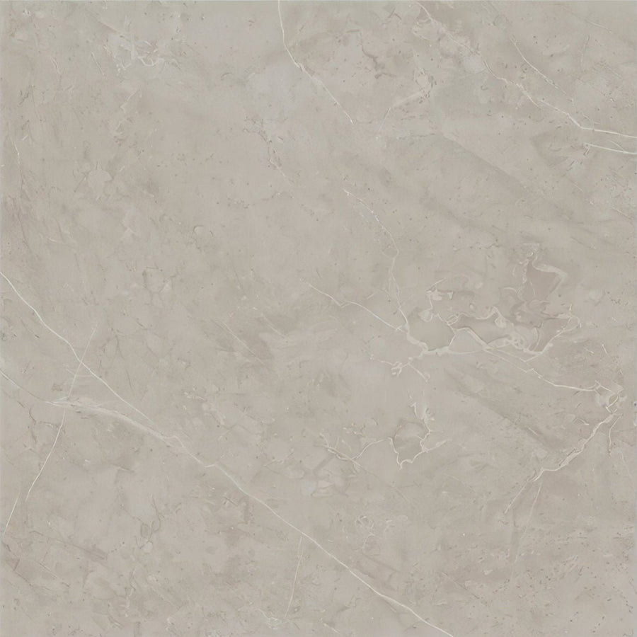 Beige holland park porcelain tile 60 x 60cm with subtle veining and a smooth polished marble-like surface