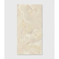Cream-colored hollywood porcelain sand marble tile with a smooth polished surface and subtle veining