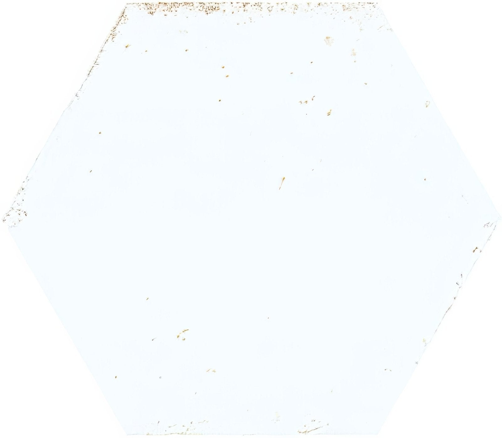 Hope White Hexagon Gloss Ceramic Wall