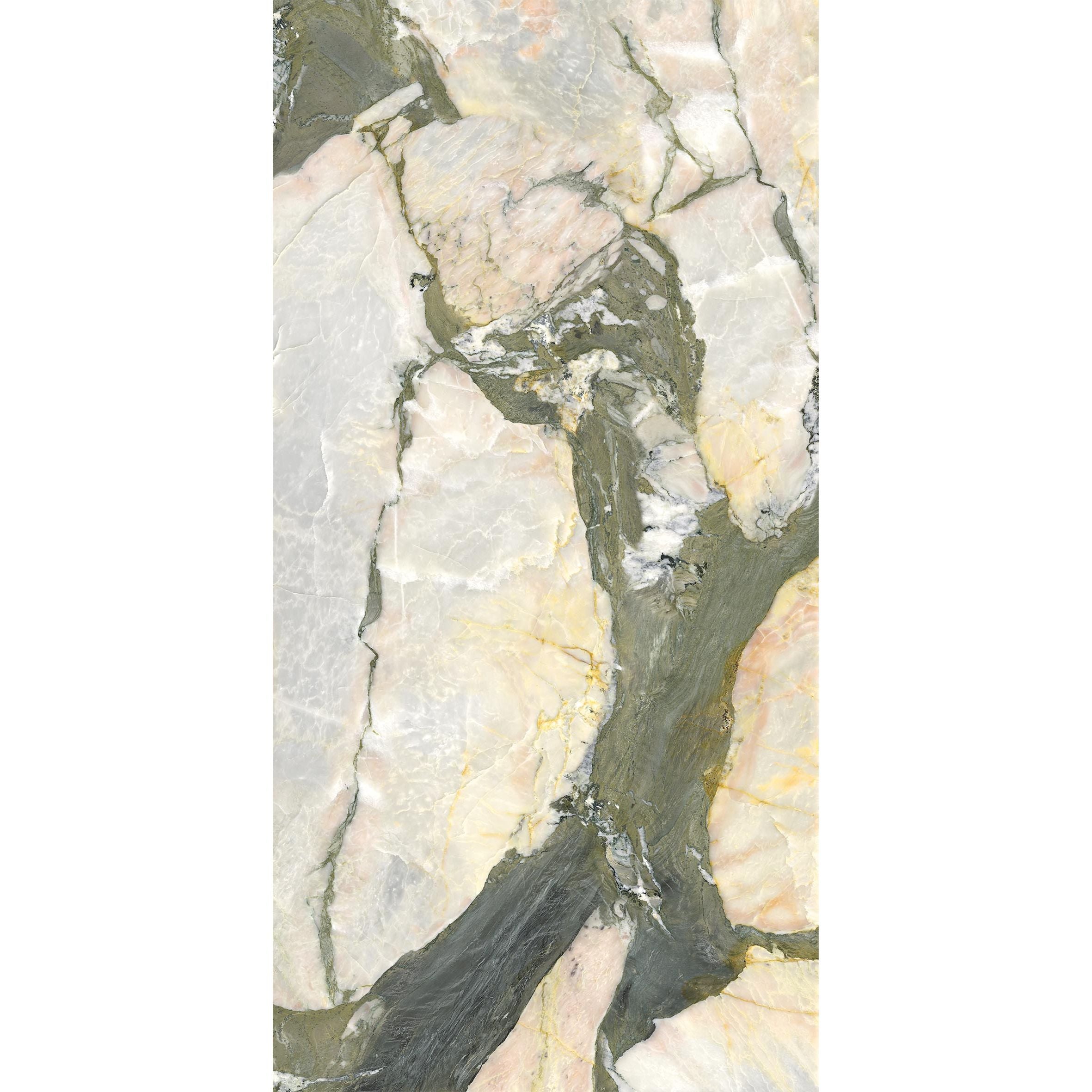 A hoxton porcelain four seasons décor brushed rectangular marble tile with gray beige and soft pink veined pattern