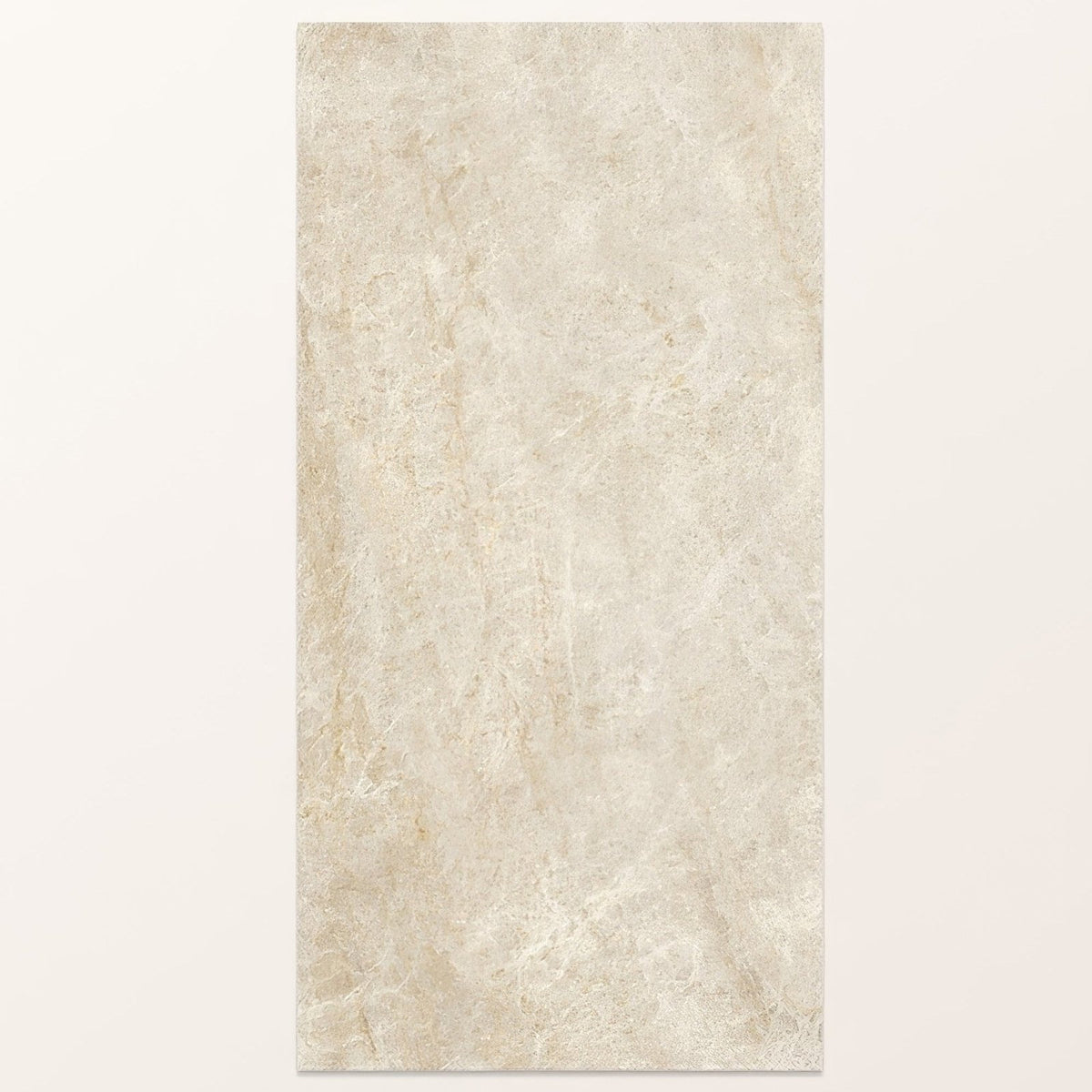 Hoxton Porcelain Linen Matt beige linen-effect rectangular porcelain tile with subtle texture and a matte finish
