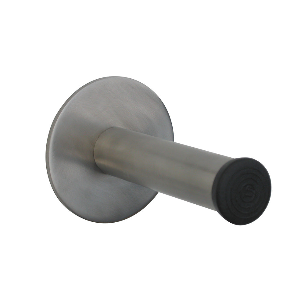 Wall Door Stop in Brushed Stainless Steel - Origins Living