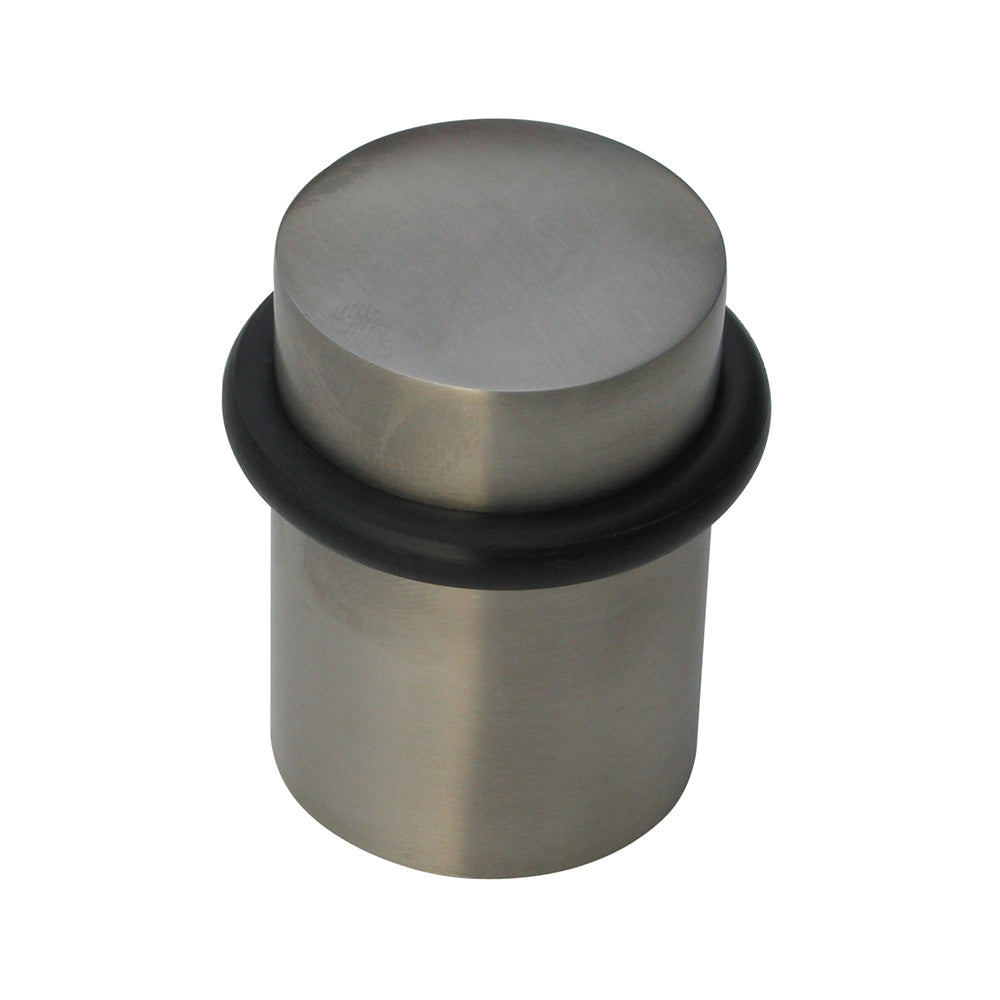 Floor Door Stop in Brushed Stainless Steel - Origins Living