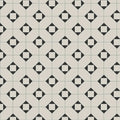 Huntingdon black and dover white black and cream geometric patterned floor tile for indoor flooring use