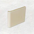 External Half Tile Wrapping Piece County White 90x76mm