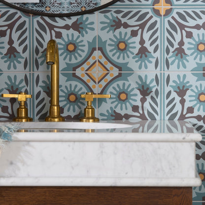 Indirah Porcelain Azure 20 x 20cm