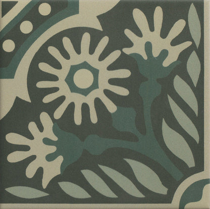 Indirah Porcelain Emerald 20 x 20cm
