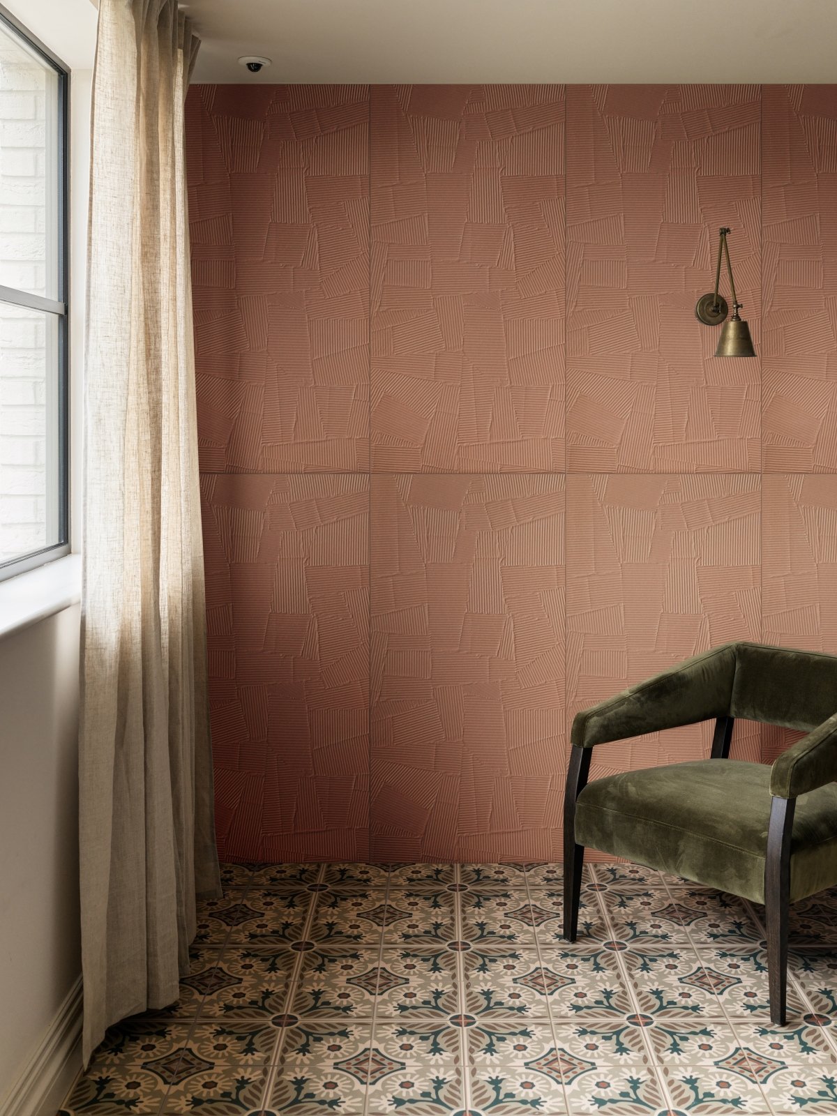 Indirah Porcelain Mocha 20 x 20cm