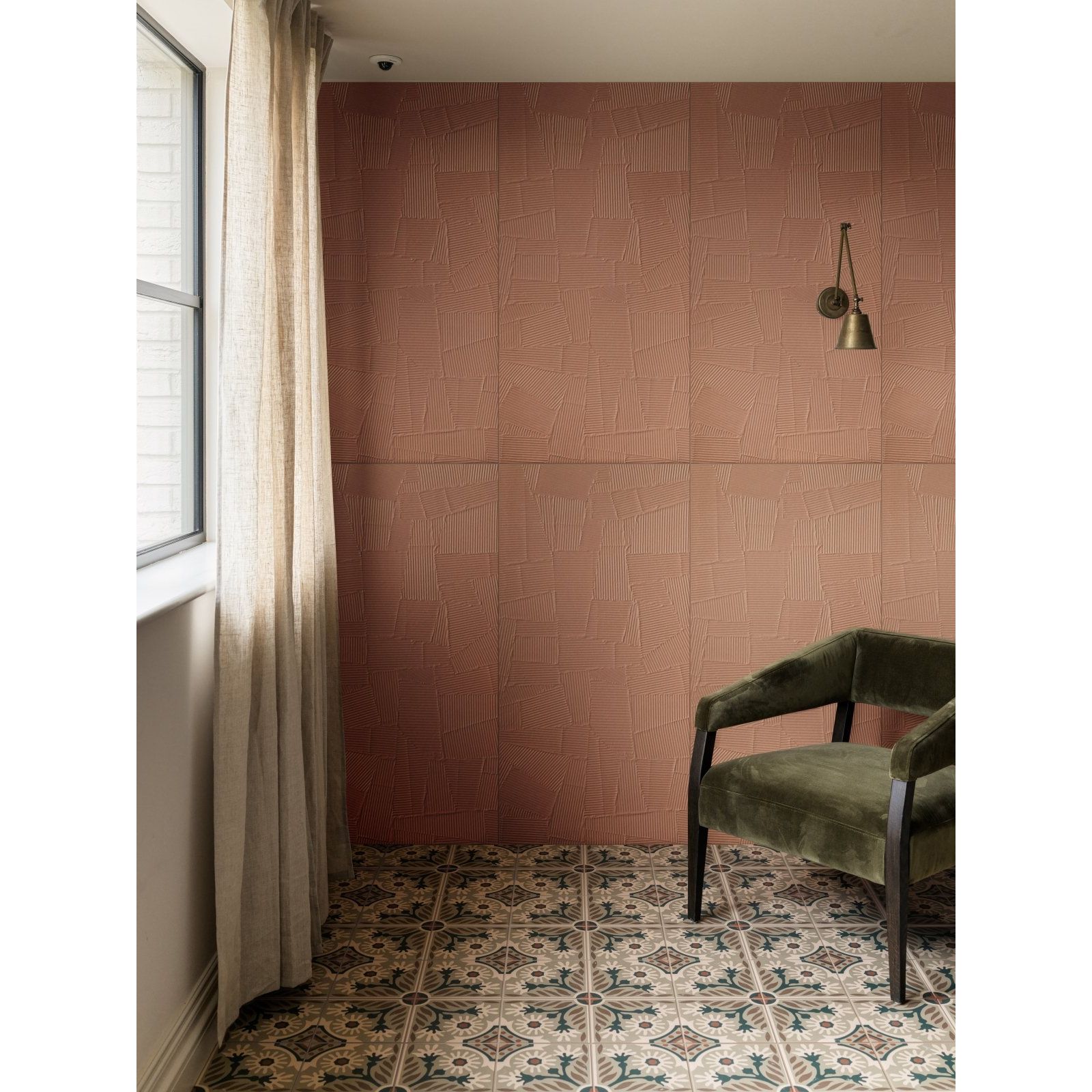 Indirah Porcelain Mocha 20 x 20cm