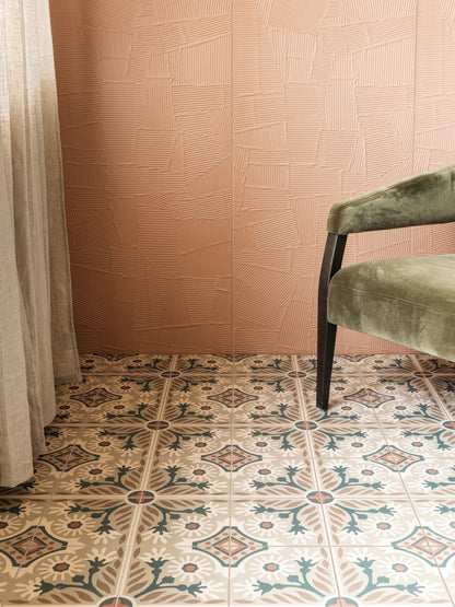 Indirah Porcelain Mocha 20 x 20cm