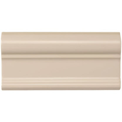 Ivory Victoria Moulding Ceramic Wall Tile 152x75mm