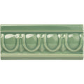 Jade Breeze Egg & Dart Moulding Ceramic Wall Tile 152x65mm