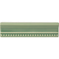 Jade Breeze Hogarth Moulding Ceramic Wall Tile 152x38mm
