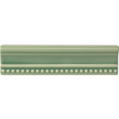 Jade Breeze Hogarth Moulding Ceramic Wall Tile 152x38mm