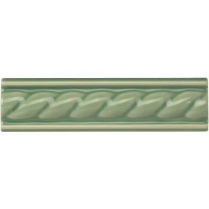 Jade Breeze Rope Moulding Ceramic Wall Tile 152x40mm