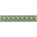 Jade Breeze Scroll Moulding Ceramic Wall Tile 152x29mm