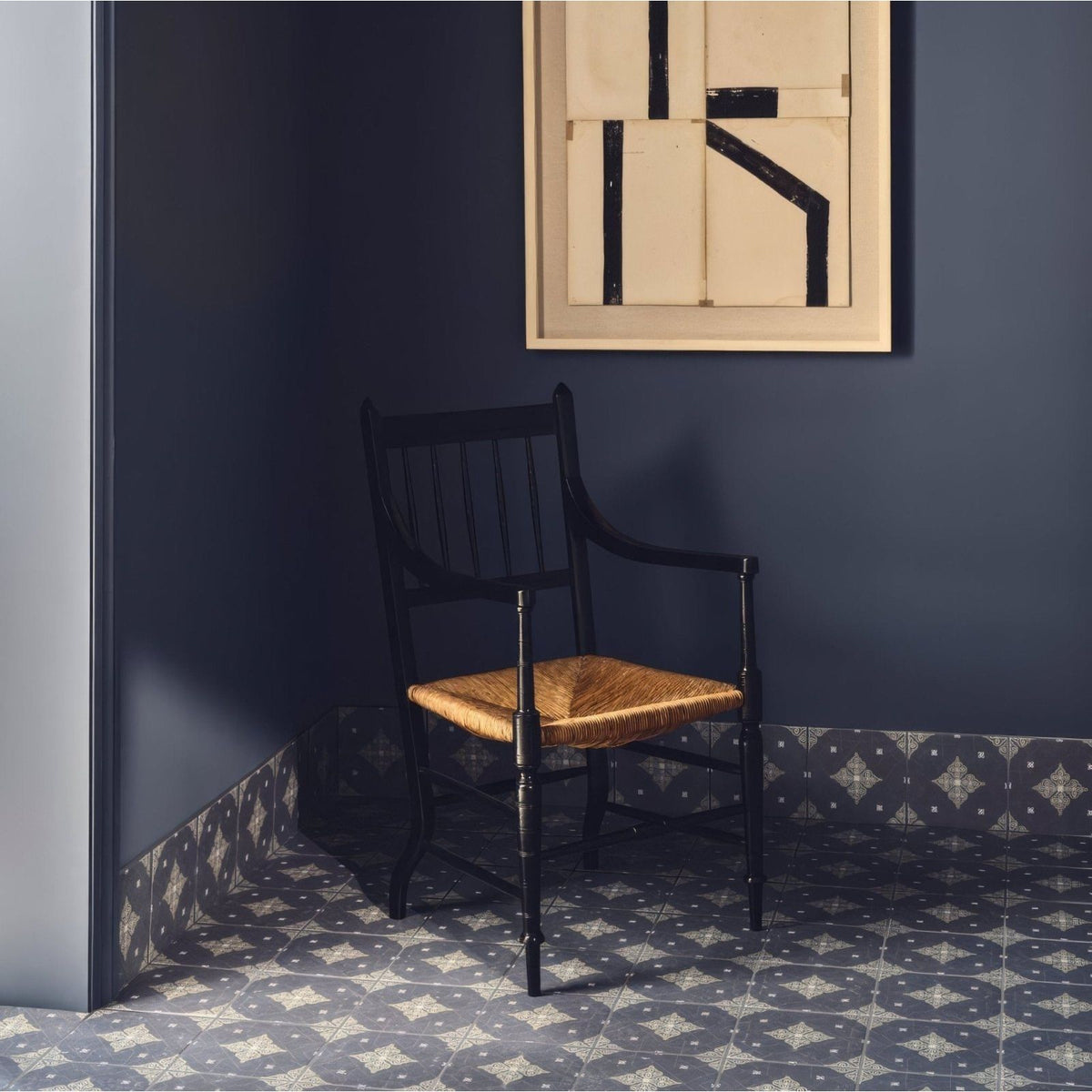 Jaipur Bagh Patterned Tile – pattern detail