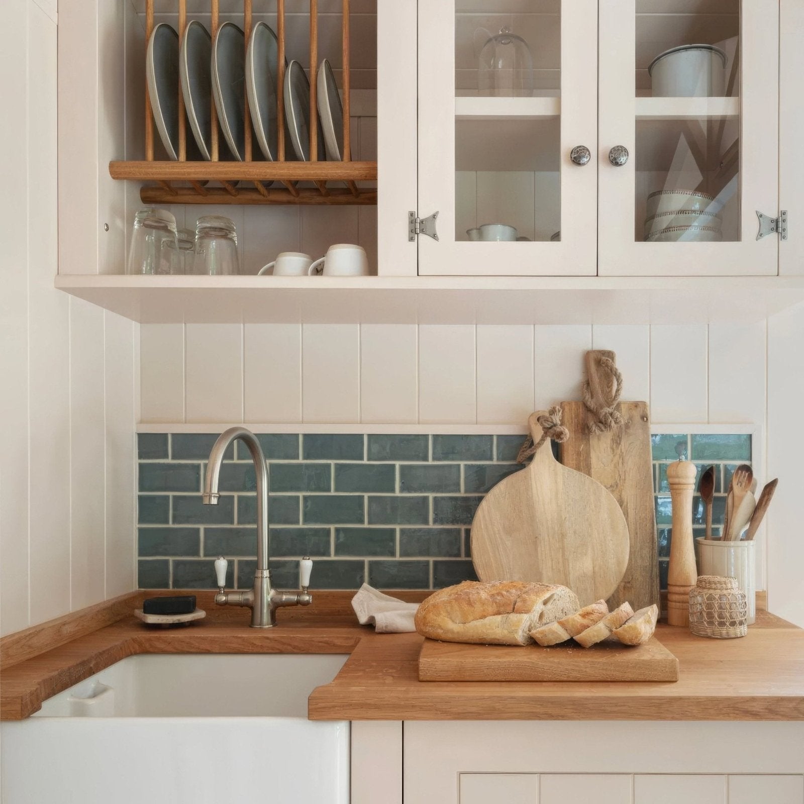 Jaipur Dartmouth Green Rectangle Glazed Tile