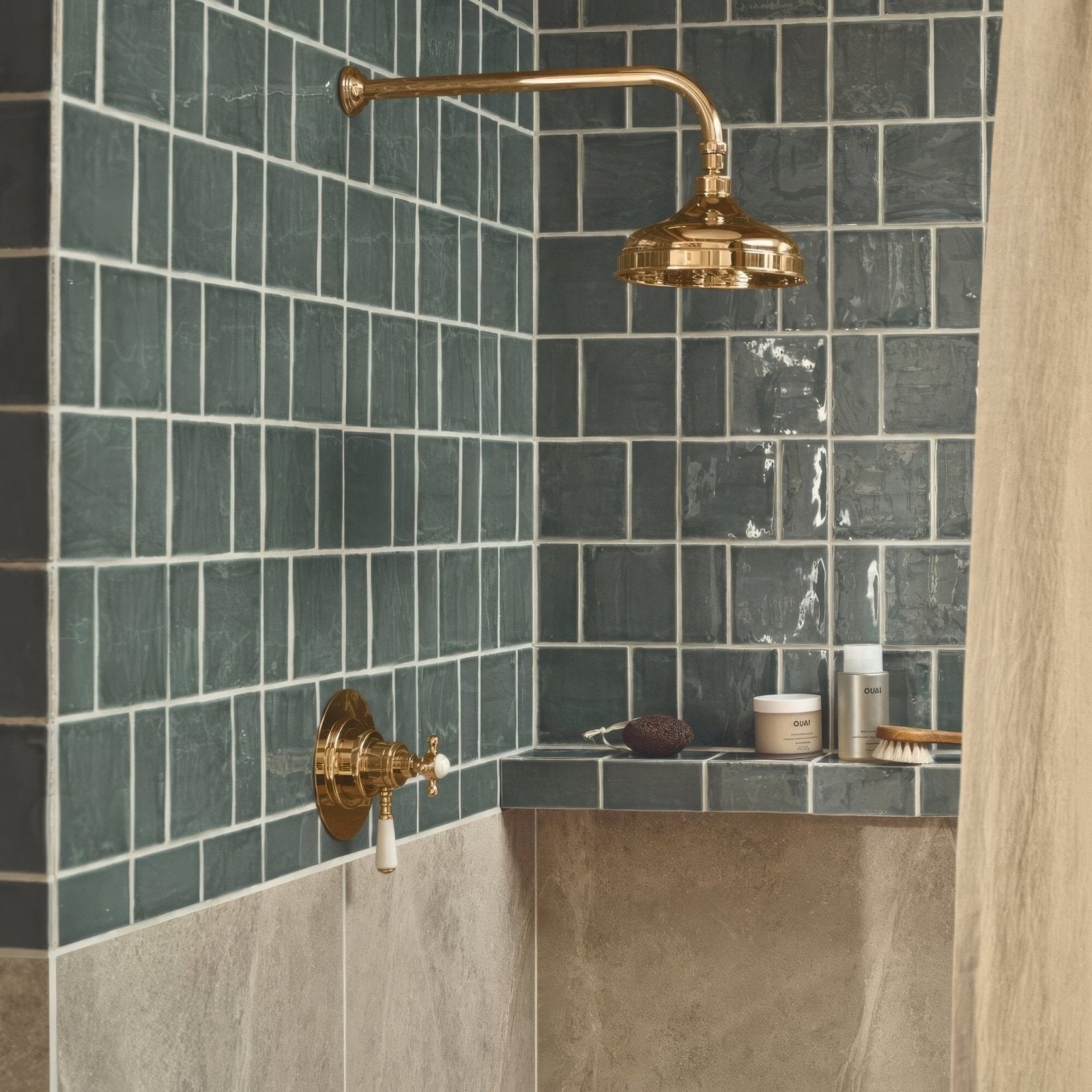 Jaipur Dartmouth Green Square Glazed Tile
