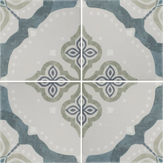 Jaipur Deesar Patterned Tile - alternate view